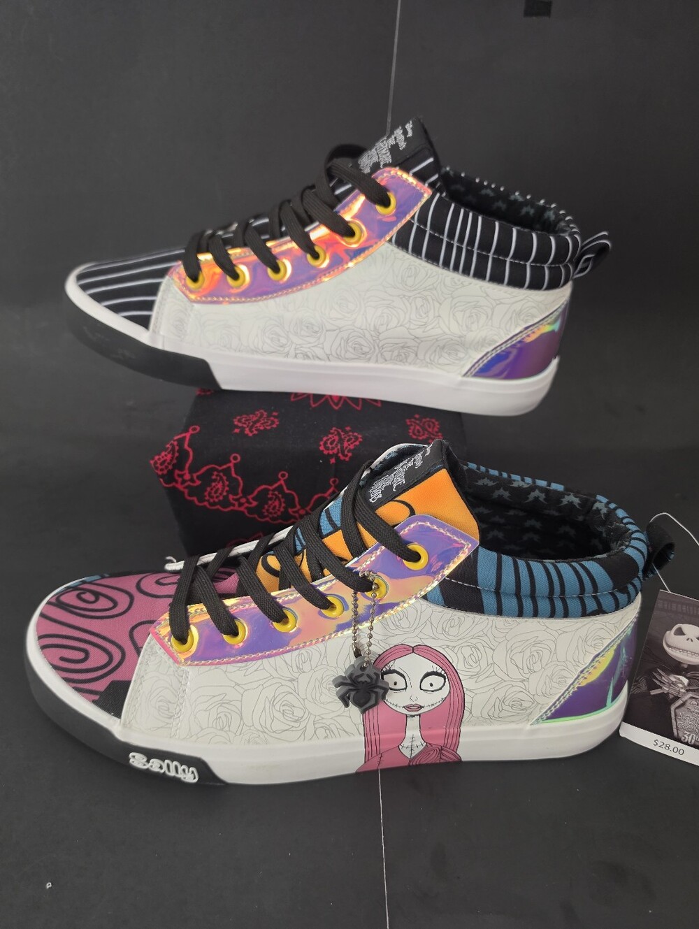 Nihhtmare. Befor Christmas. Hi Top Sneakers.